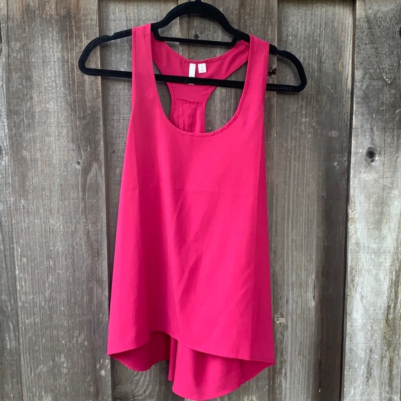 Frenchi Tops - Fuchsia tank top